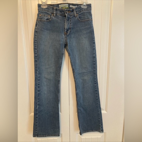 Old Navy Womens Jeans 2 Stretch Low Waist Boot Cut Short - Picture 1 of 8